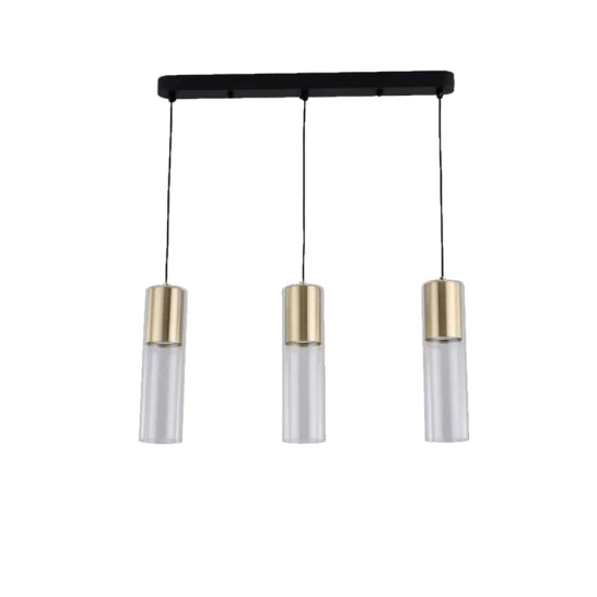 kinkiecik.pl Manacor 3 linia wisząca złota LP-232/3L GD LIGHT PRESTIGE